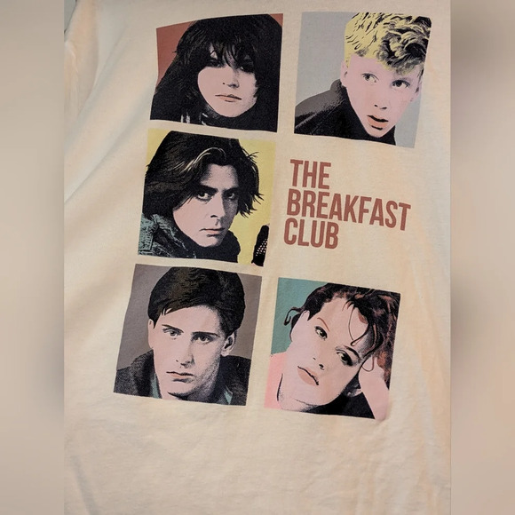 Retro Plus Size The Breakfast Club TShirt Size 2XL EUC - Picture 1 of 6